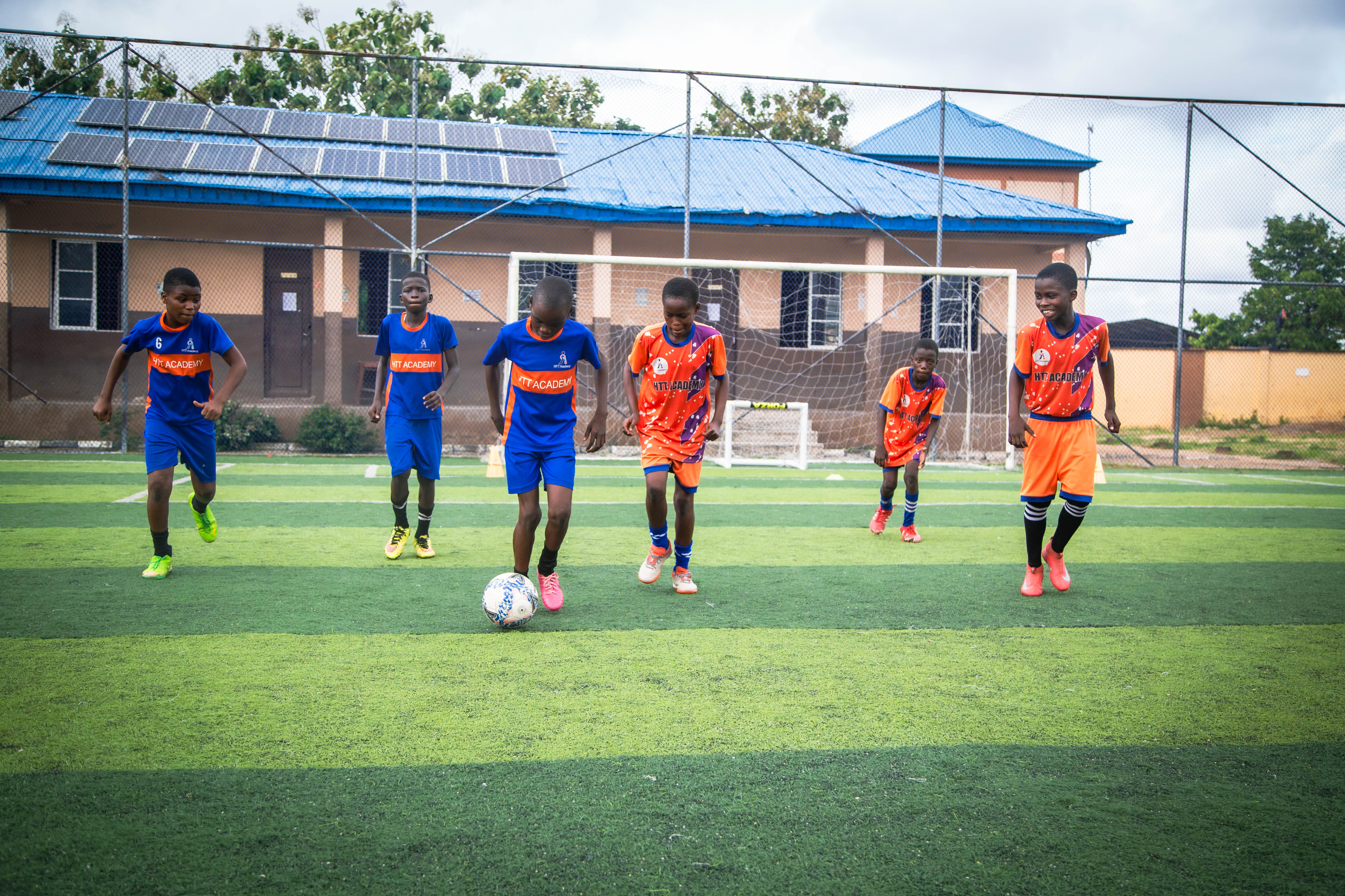 HTT Academy players in action 4